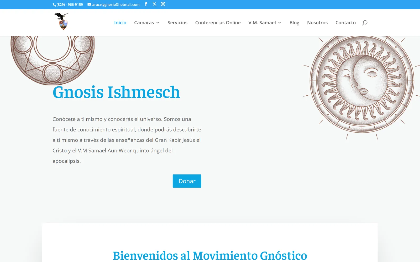 Gnosis Ishmesch home page